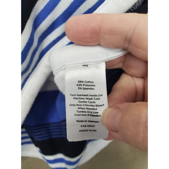 T by Talbots Cotton Blend Funnel Neck Pullover Sweatshirt with Pockets Size Med - Picture 6 of 6